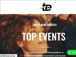Sites similar to topevents.ae