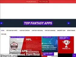 Sites similar to topfantasyapps.com