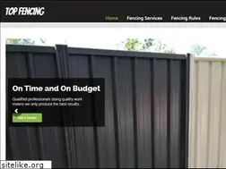 Sites similar to topfencing.com.au