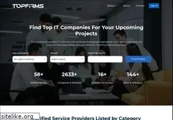 Sites similar to topfirms.co