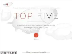 Sites similar to topfivewebsites.com
