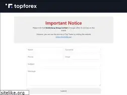 Sites similar to topforex.com
