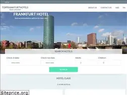 Sites similar to topfrankfurthotels.com