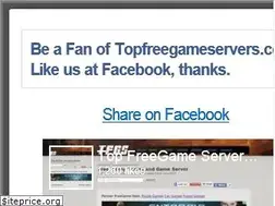 Sites similar to topfreegameservers.com