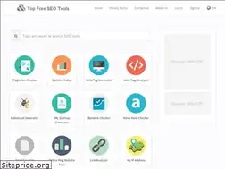 Sites similar to topfreeseotools.com