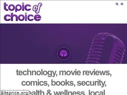 Sites similar to topicofchoice.com