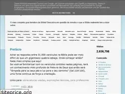 Sites similar to topicosdabiblia.blogspot.com
