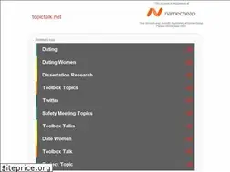 Sites similar to topictalk.net