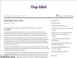 Sites similar to topidol.wordpress.com