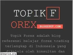 Sites similar to topikforex.blogspot.com