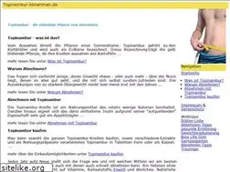 Sites similar to topinambur-abnehmen.de