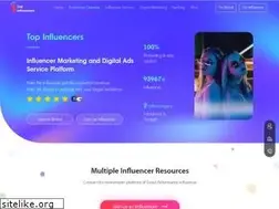 Sites similar to topinfluencers.in