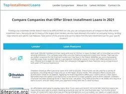 Sites similar to topinstallmentloans.com