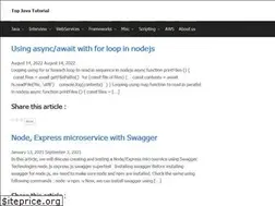 Sites similar to topjavatutorial.com