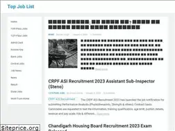 Sites similar to topjoblist.com
