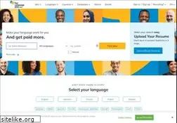 Sites similar to toplanguagejobs.com