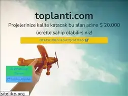 Sites similar to toplanti.com