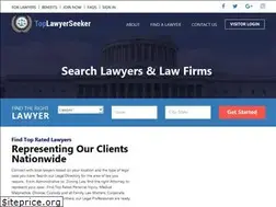 Sites similar to toplawyerseeker.com