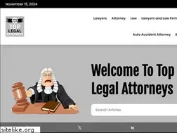 Sites similar to toplegalattorneys.com