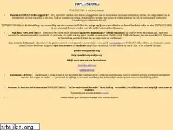 Sites similar to toplijst.org
