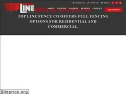 Sites similar to toplinefenceco.com