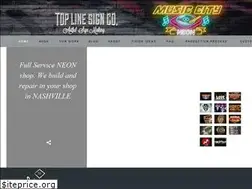 Sites similar to toplinesignco.com