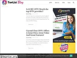 Sites similar to toplistiptv.com