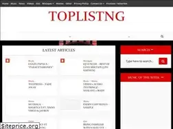 Sites similar to toplistng.com