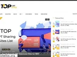 Sites similar to toplistsites.com