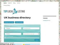Sites similar to toplocallistings.co.uk