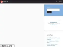 Sites similar to toplst.com
