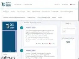 Sites similar to toplumbilimleri.com