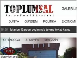 Sites similar to toplumsal.com.tr