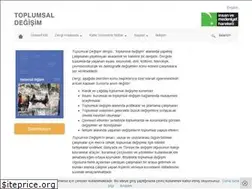 Sites similar to toplumsaldegisim.com