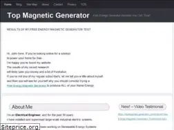 Sites similar to topmagneticgenerator.com