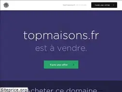 Sites similar to topmaisons.fr