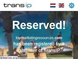Sites similar to topmarketingresources.com
