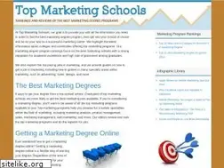 Sites similar to topmarketingschools.net