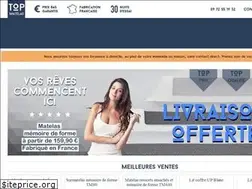 Sites similar to topmatelas.com
