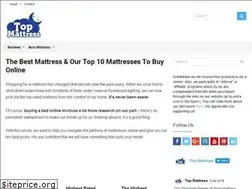 Sites similar to topmattress.com