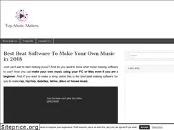 Sites similar to topmusicmakers.com