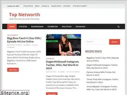 Sites similar to topnetworths.com