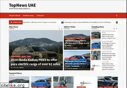 Sites similar to topnews.ae