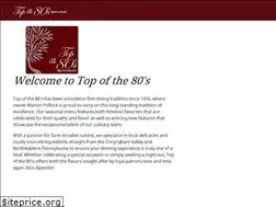 Sites similar to topofthe80s.com