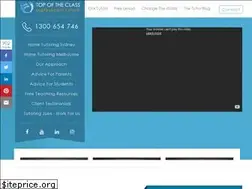 Sites similar to topoftheclass.com.au