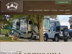 Sites similar to topofthehillrvresort.com