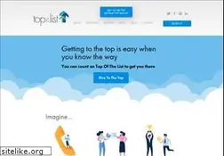 Sites similar to topofthelist.net
