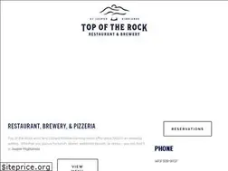 Sites similar to topoftherockbrewery.com