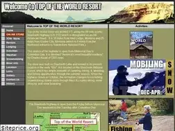 Sites similar to topoftheworldresort.com