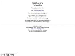 Sites similar to topology.org